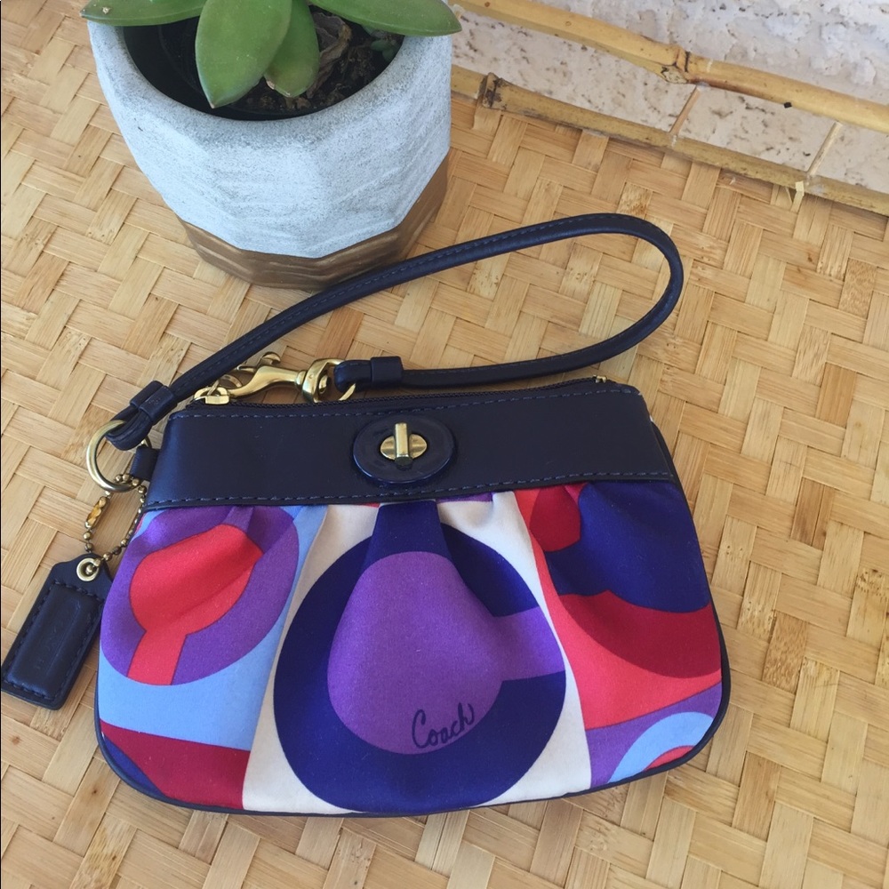 COACH wristlet